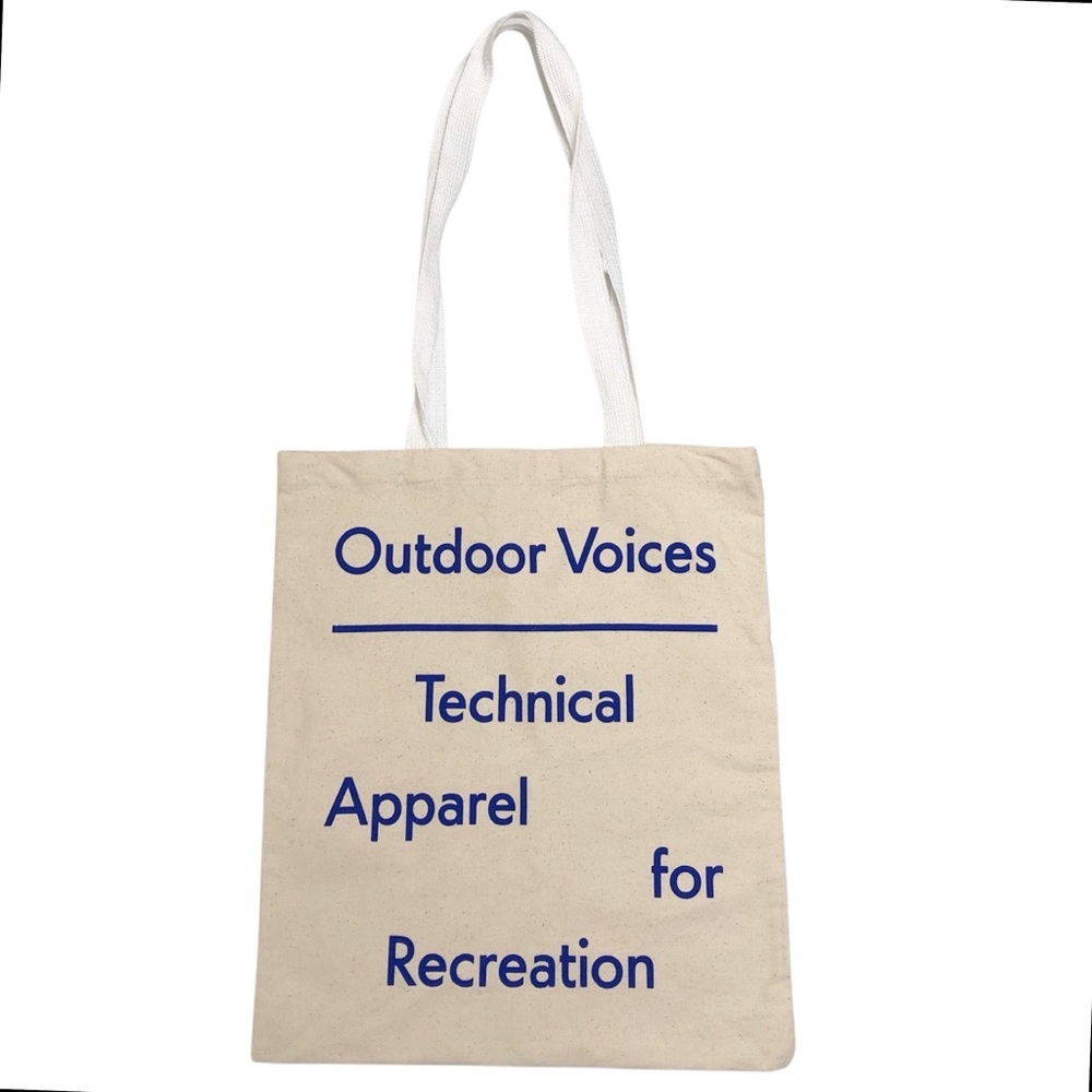 Outdoor Voices | Canvas Tote Bag